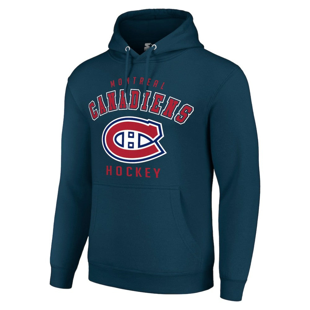 Montreal Canadiens Starter Logo Pullover Hoodie - Navy - NHL 202216392