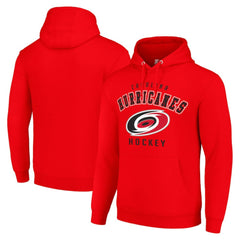 Carolina Hurricanes Starter Logo Pullover Hoodie - Red - NHL 202216397