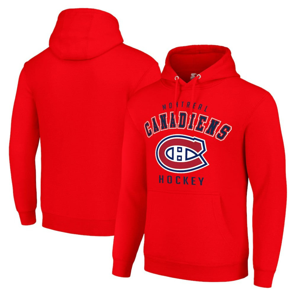 Montreal Canadiens Starter Logo Pullover Hoodie - Red - NHL 202216400