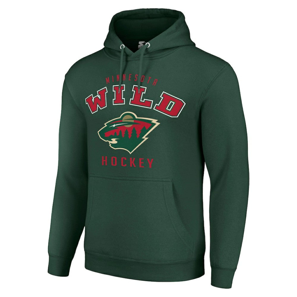 Minnesota Wild Starter Logo Pullover Hoodie - Green - NHL 202216402