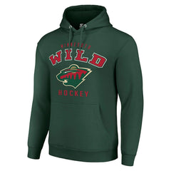 Minnesota Wild Starter Logo Pullover Hoodie - Green - NHL 202216402