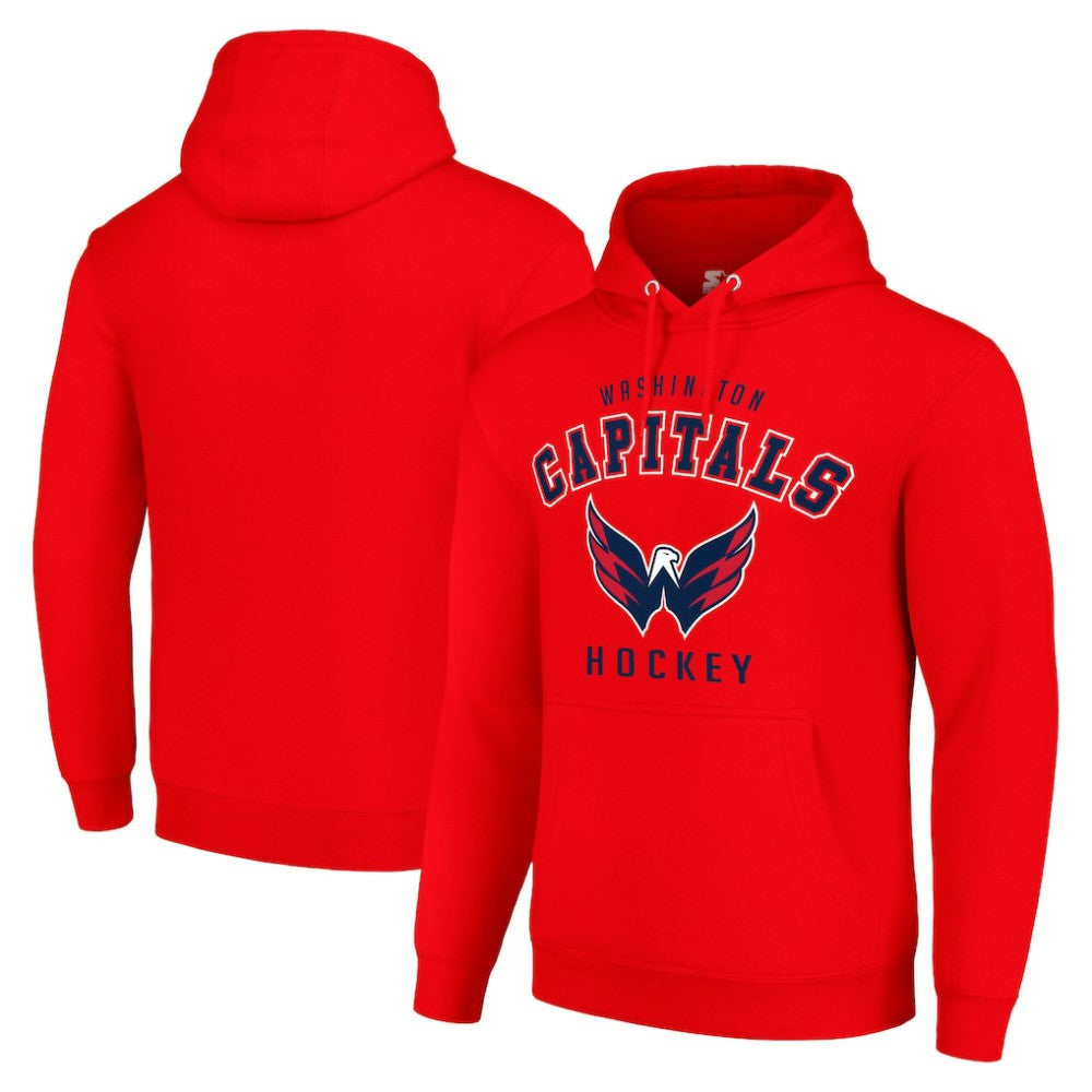 Washington Capitals Starter Logo Pullover Hoodie - Red - NHL 202216405