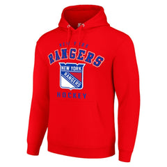 New York Rangers Starter Logo Pullover Hoodie - Red - NHL 202216406