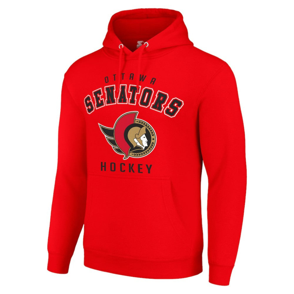 Ottawa Senators Starter Logo Pullover Hoodie - Red - NHL 202216408