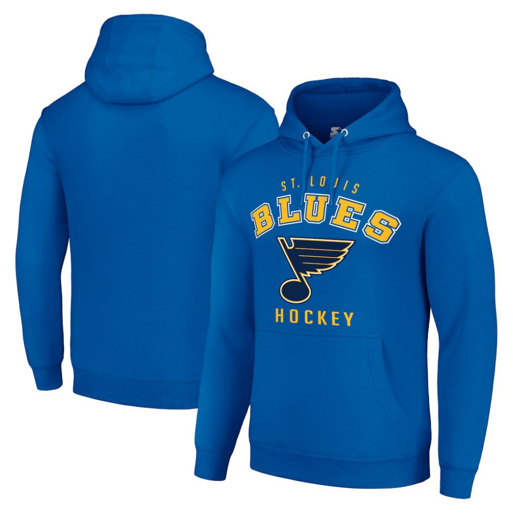 St. Louis Blues Starter Logo Pullover Hoodie - Royal - NHL 202216409