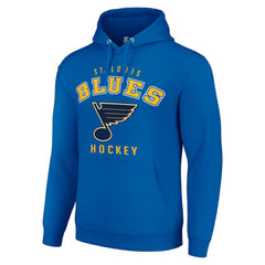 St. Louis Blues Starter Logo Pullover Hoodie - Royal - NHL 202216409