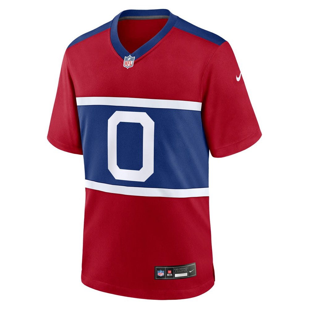 Nike Brian Burns New York Giants Alternate Game Jersey Century Red