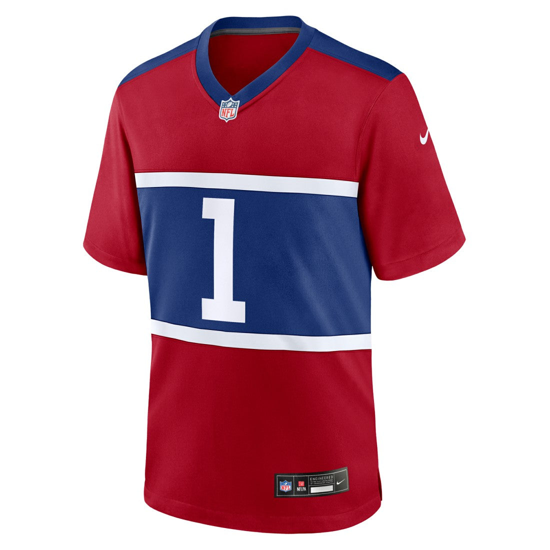 Nike Malik Nabers New York Giants Alternate Game Jersey Century Red