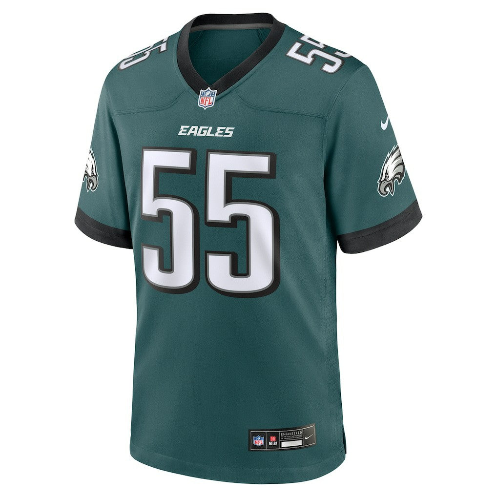 Nike Brandon Graham Philadelphia Eagles Team Game Jersey Midnight Green
