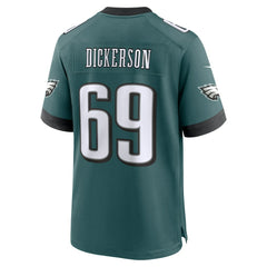 Nike Landon Dickerson Philadelphia Eagles Team Game Jersey Midnight Green