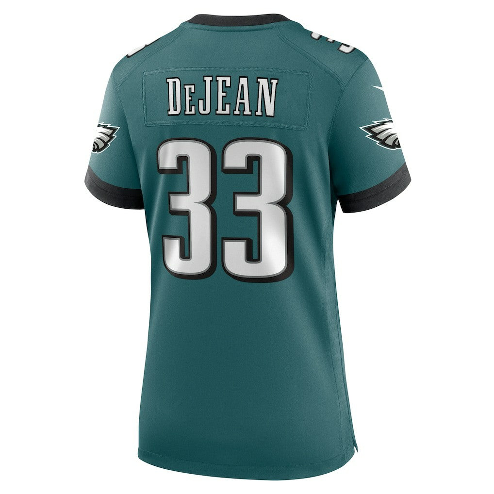 Nike Cooper DeJean Philadelphia Eagles Women's Team Game Jersey Midnight Green