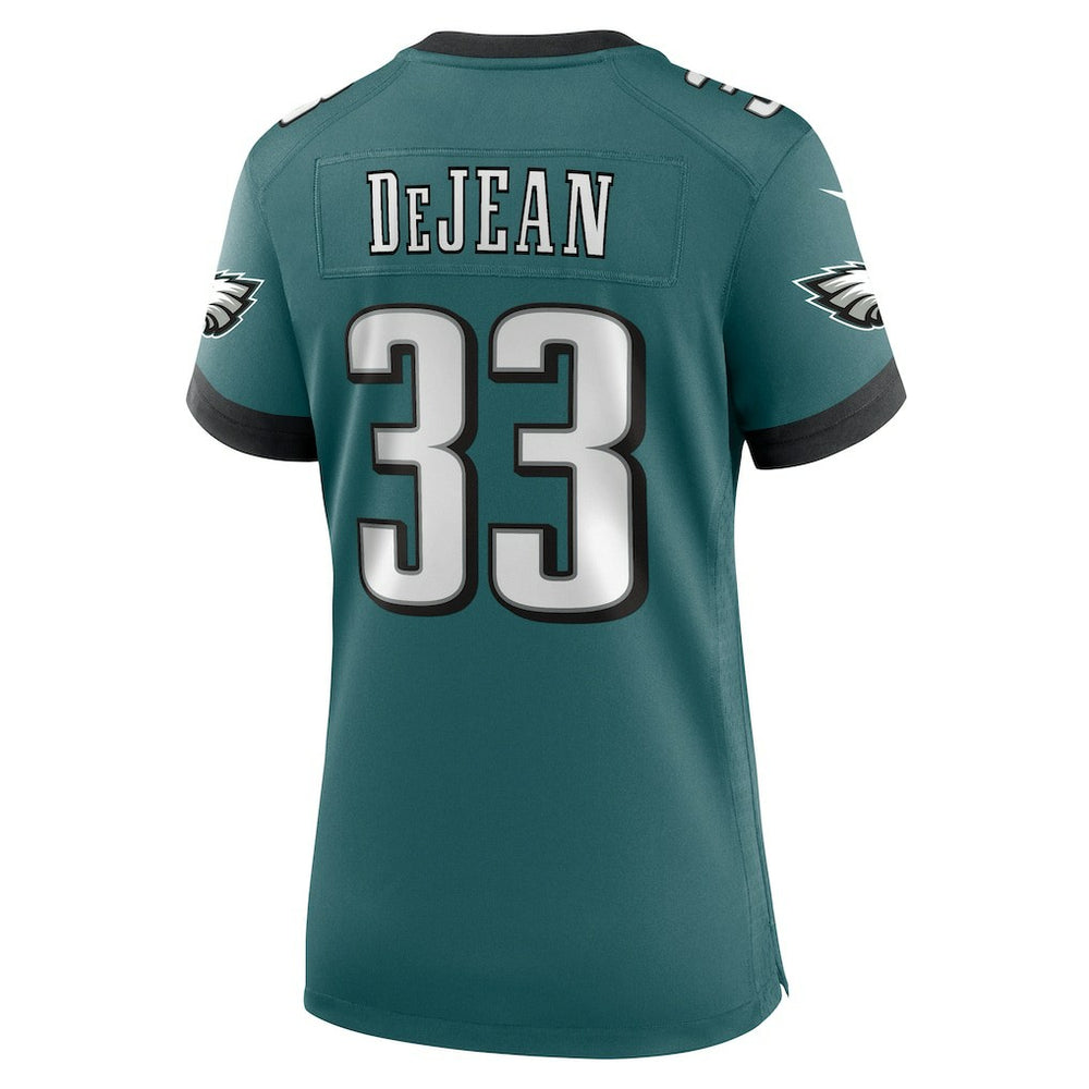 Nike Cooper DeJean Philadelphia Eagles Women's Team Game Jersey Midnight Green