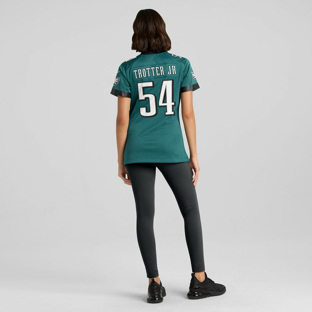 Nike Jeremiah Trotter Jr. Philadelphia Eagles Women's Team Game Jersey Midnight Green