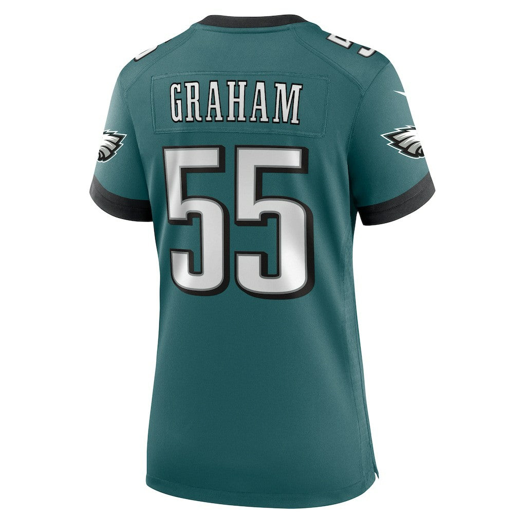Nike Brandon Graham Philadelphia Eagles Women's Team Game Jersey Midnight Green