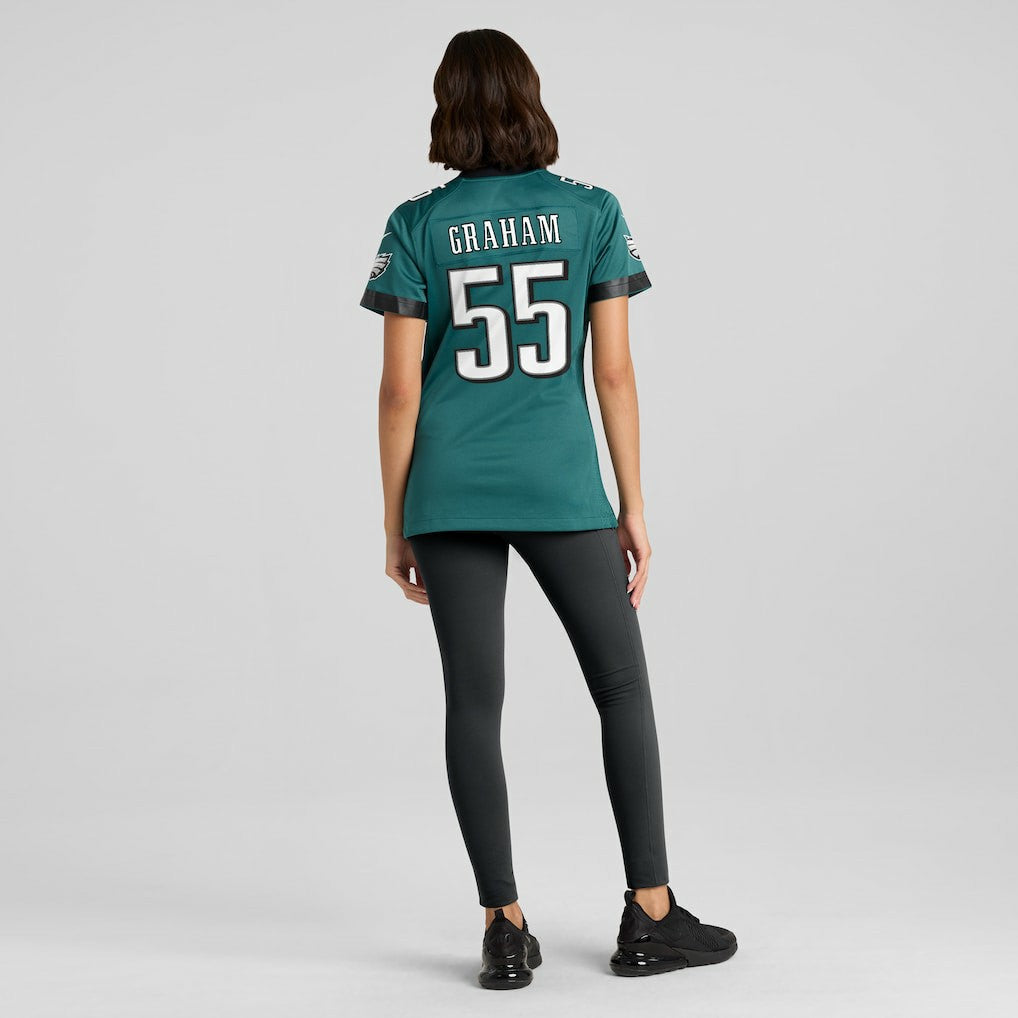 Nike Brandon Graham Philadelphia Eagles Women's Team Game Jersey Midnight Green