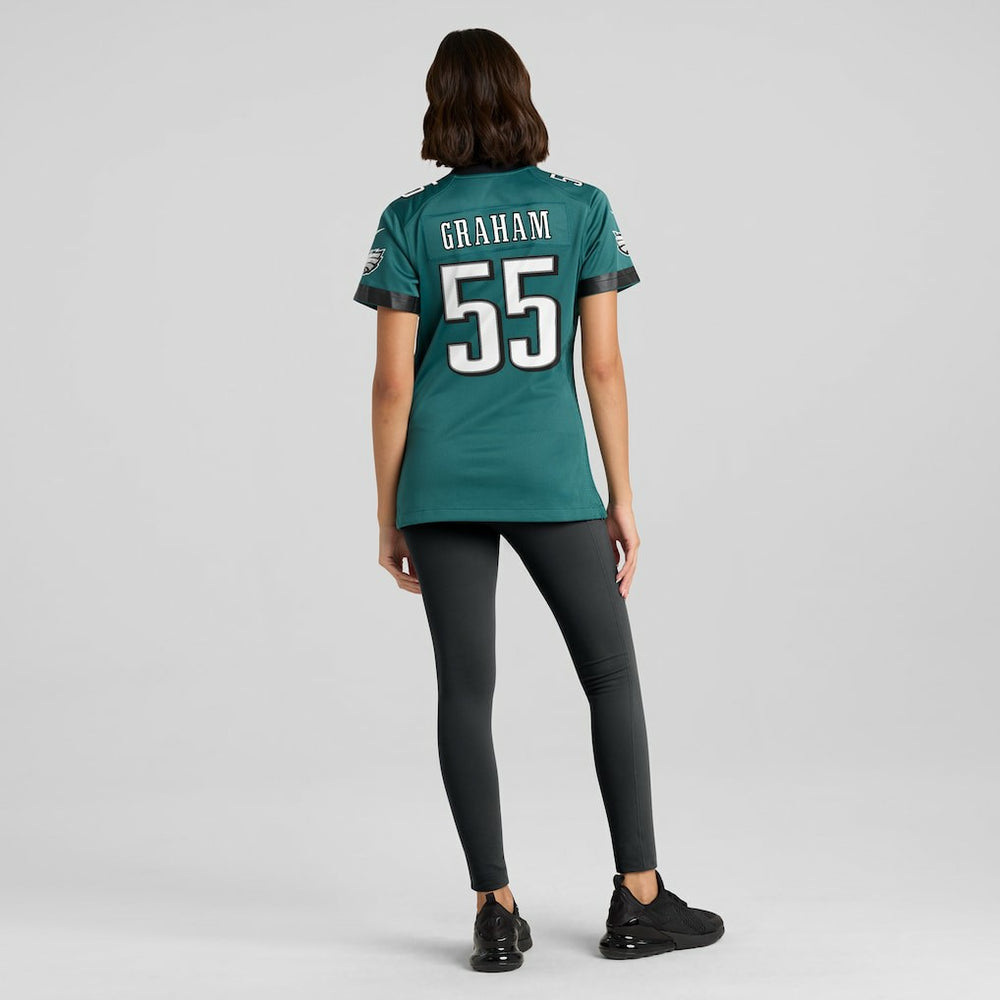 Nike Brandon Graham Philadelphia Eagles Women's Team Game Jersey Midnight Green