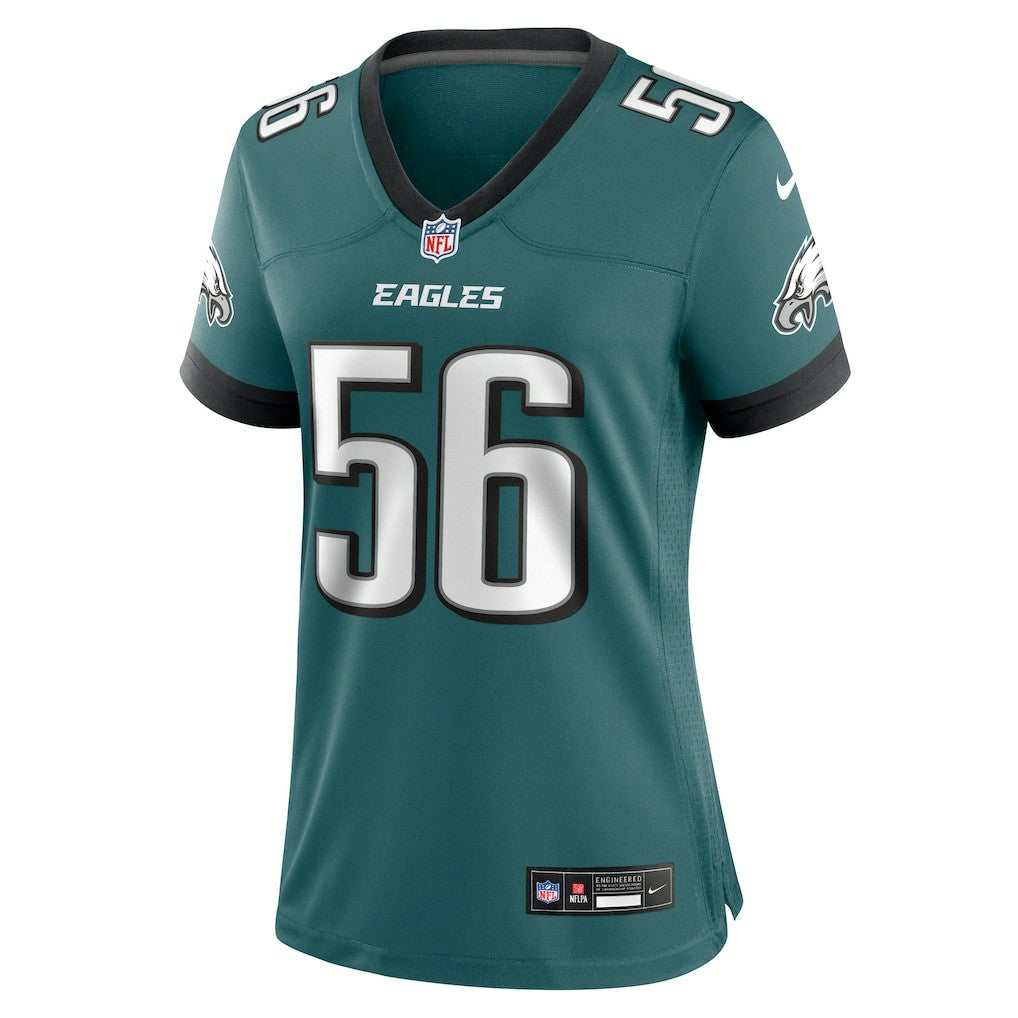 Nike Tyler Steen Philadelphia Eagles Women's Team Game Jersey Midnight Green
