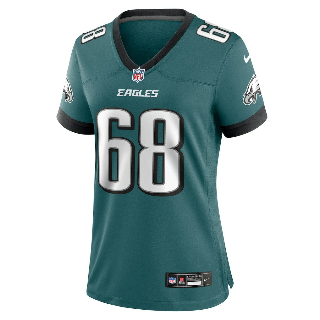 Nike Jordan Mailata Philadelphia Eagles Women's Team Game Jersey Midnight Green