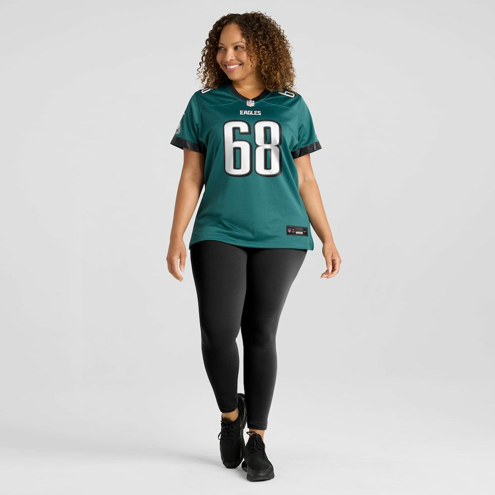 Nike Jordan Mailata Philadelphia Eagles Women's Team Game Jersey Midnight Green