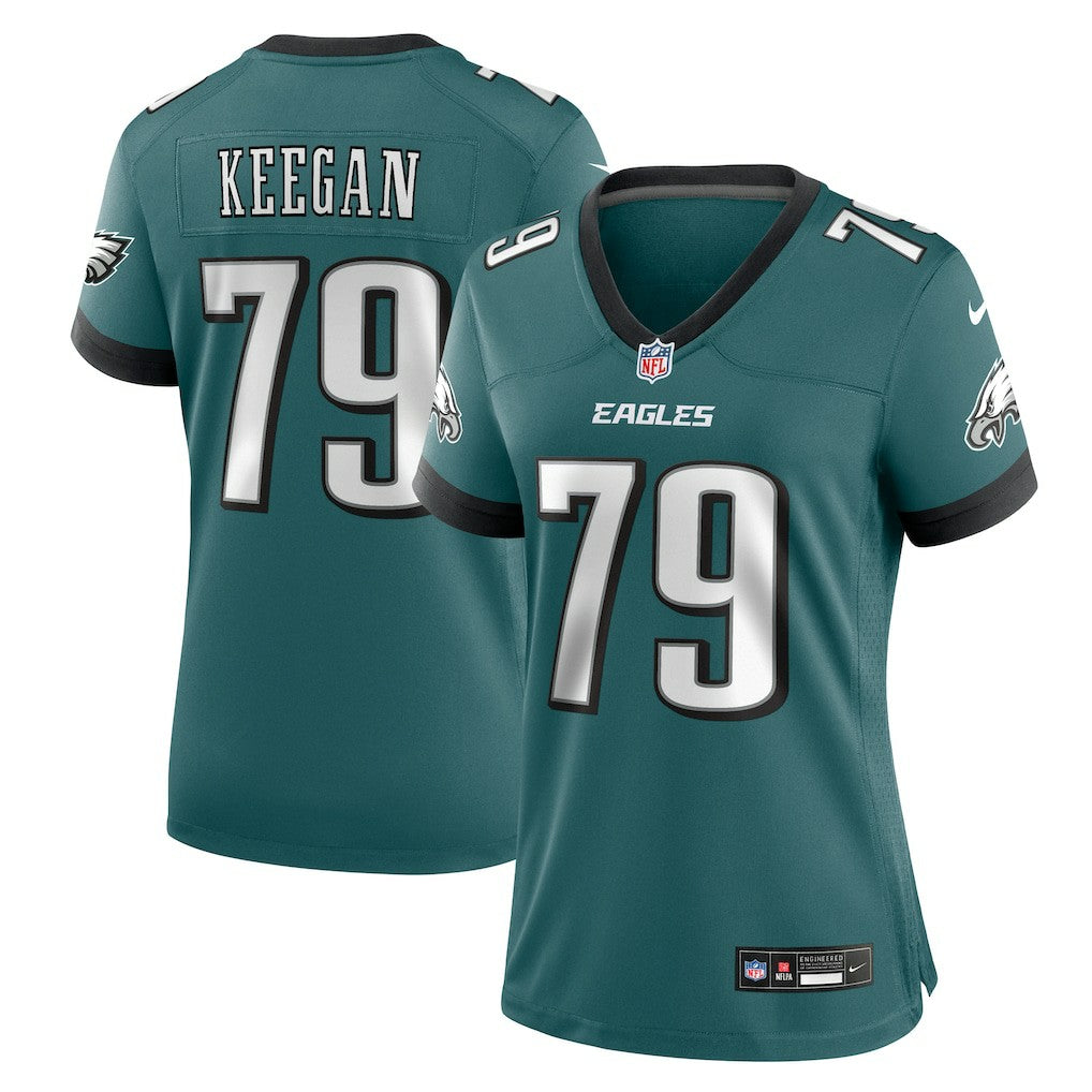 Nike Trevor Keegan Philadelphia Eagles Women's Team Game Jersey Midnight Green