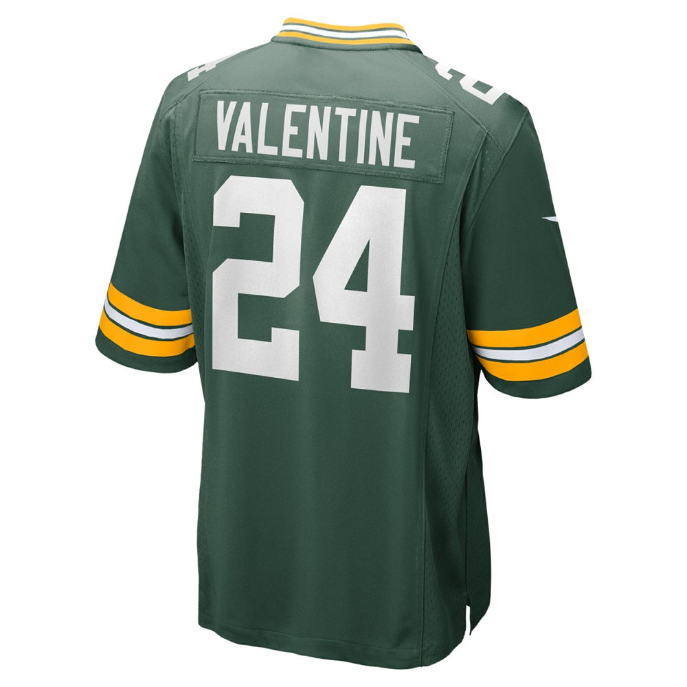 Nike Carrington Valentine Green Bay Packers Game Jersey Green