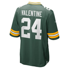 Nike Carrington Valentine Green Bay Packers Game Jersey Green
