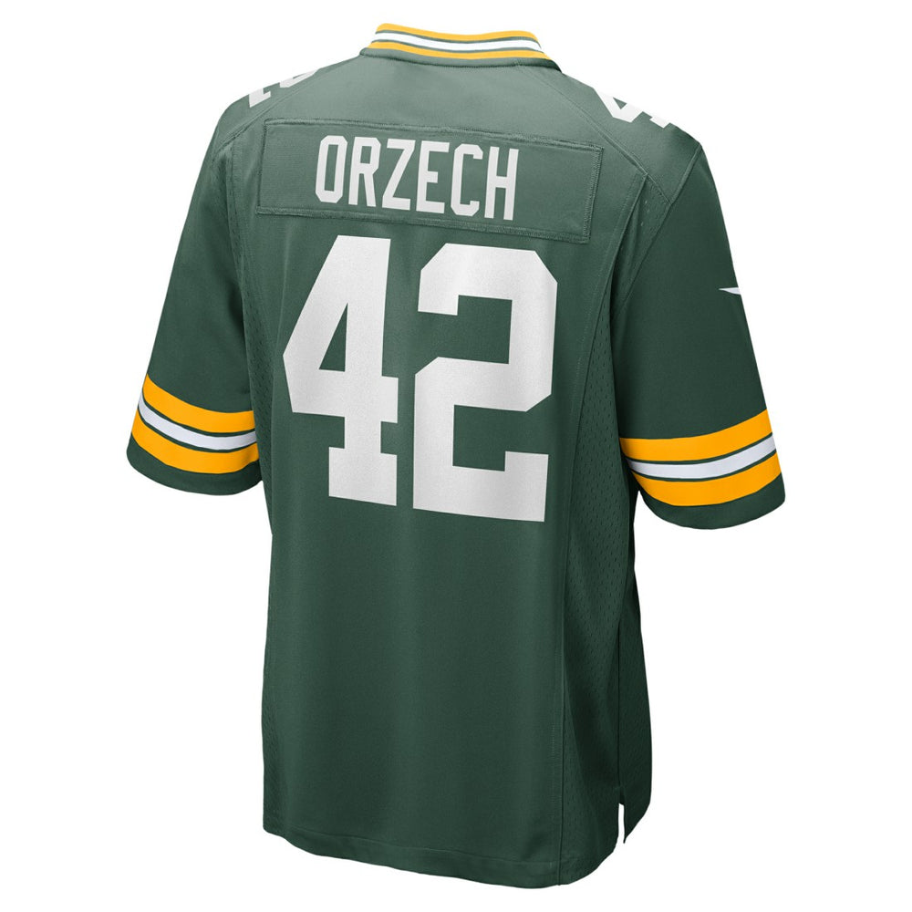 Nike Matt Orzech Green Bay Packers Game Jersey Green