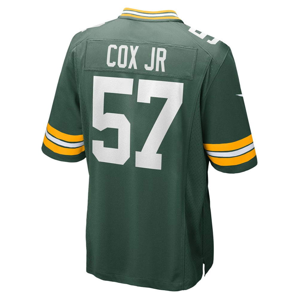 Nike Brenton Cox Jr. Green Bay Packers Game Jersey Green