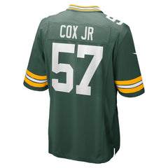 Nike Brenton Cox Jr. Green Bay Packers Game Jersey Green