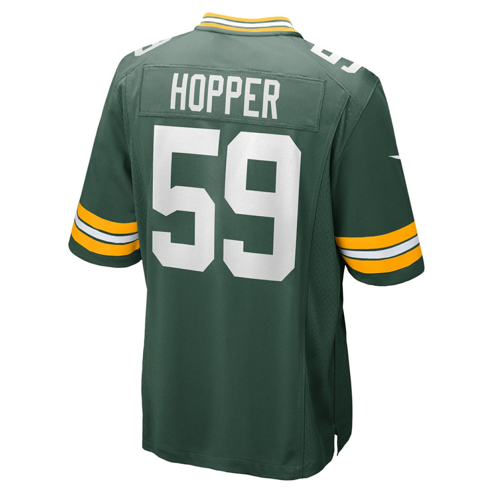 Nike Ty'Ron Hopper Green Bay Packers Game Jersey Green