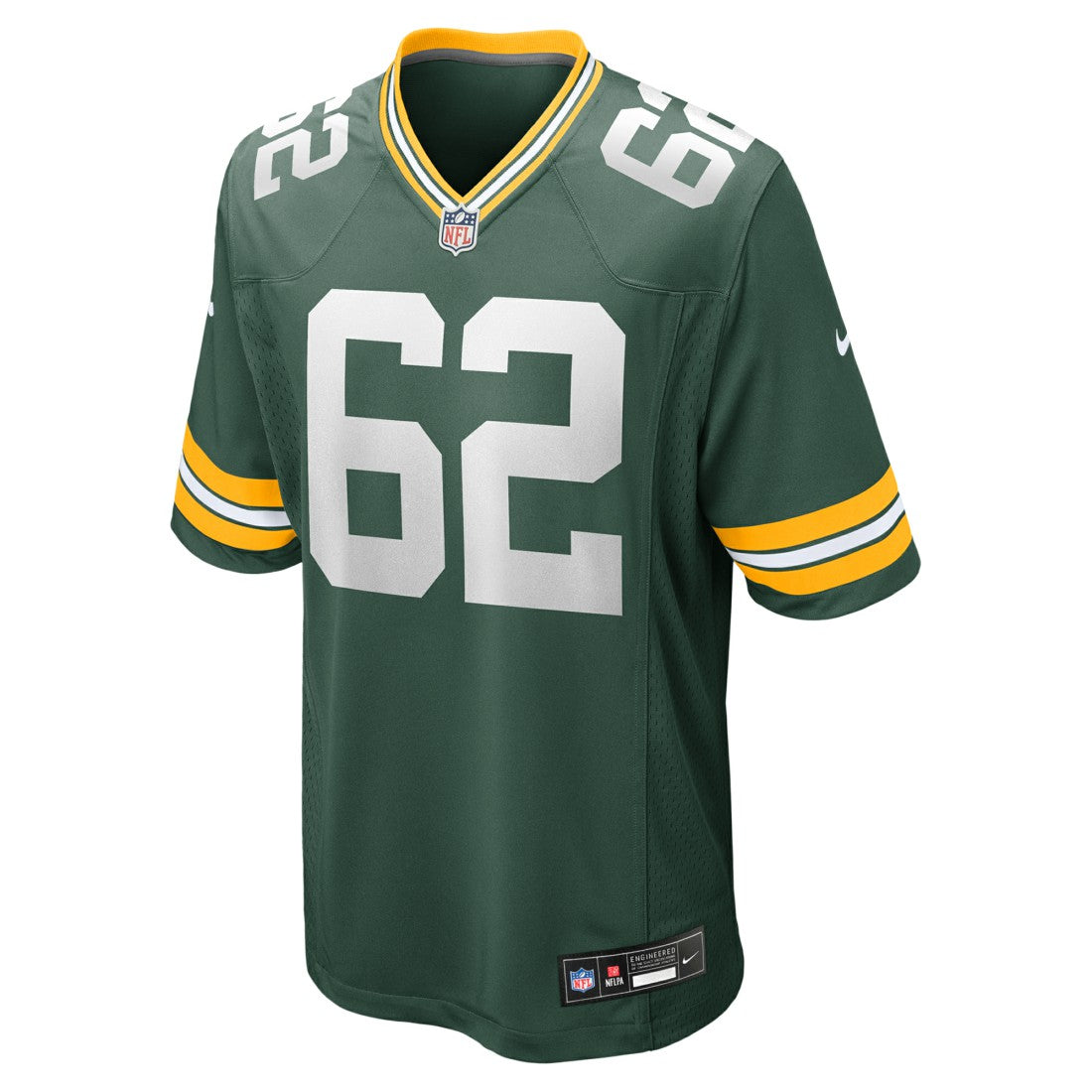 Nike Jacob Monk Green Bay Packers Game Jersey Green