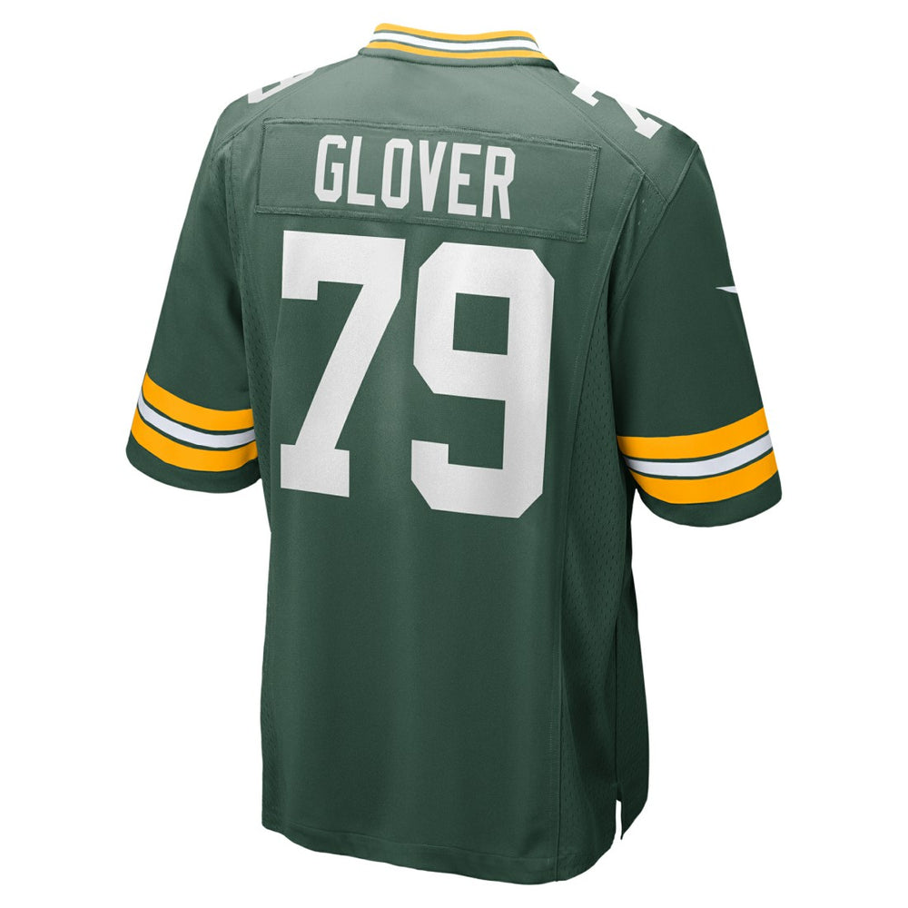 Nike Travis Glover Green Bay Packers Game Jersey Green
