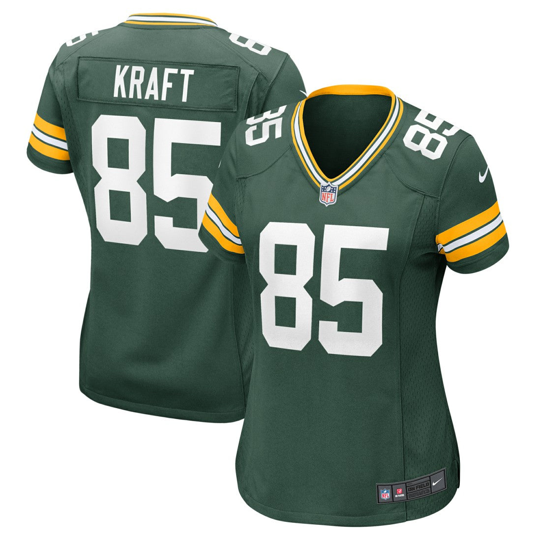 Nike Tucker Kraft Green Bay Packers Women's Game Jersey Green
