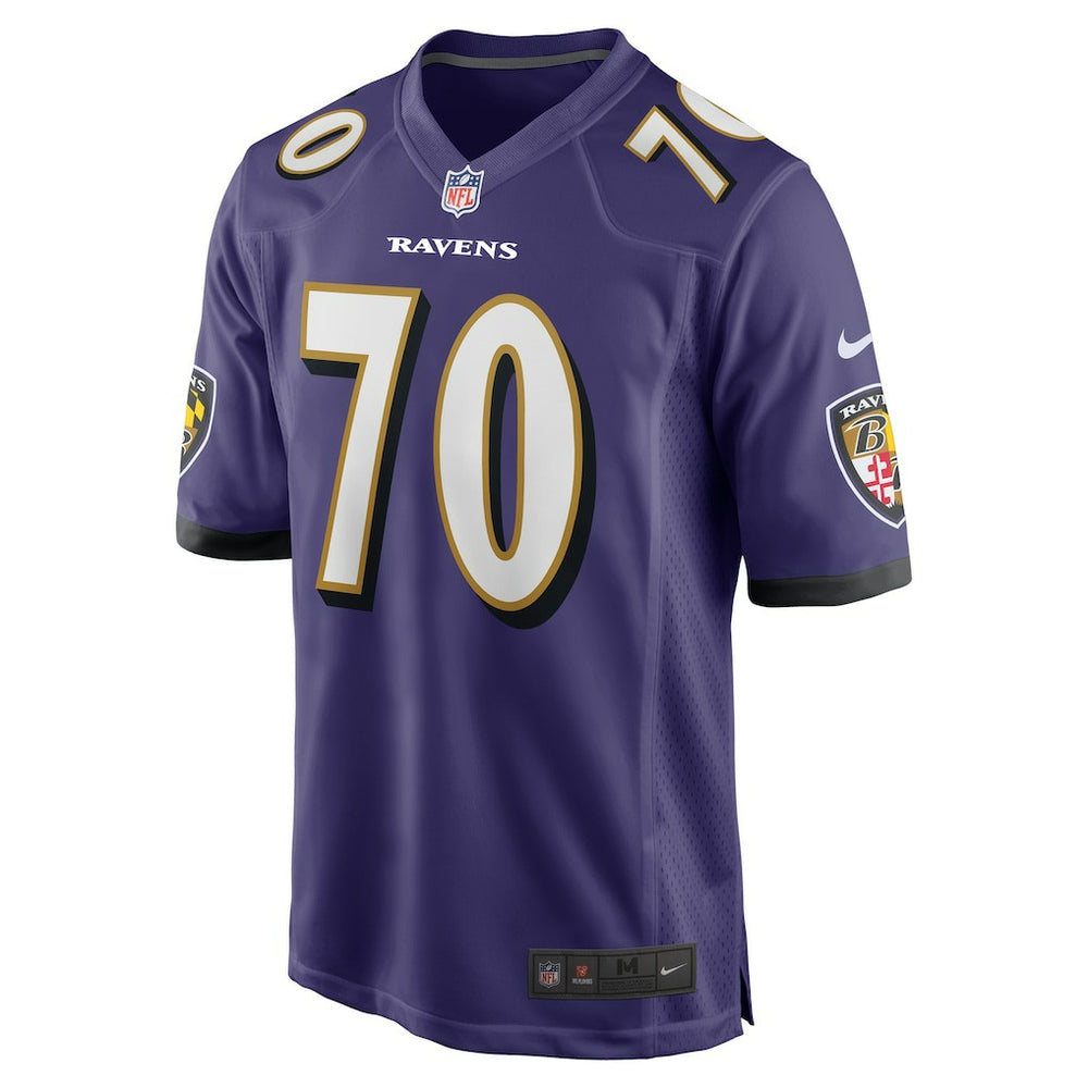 Nike Roger Rosengarten Baltimore Ravens Team Game Jersey Purple