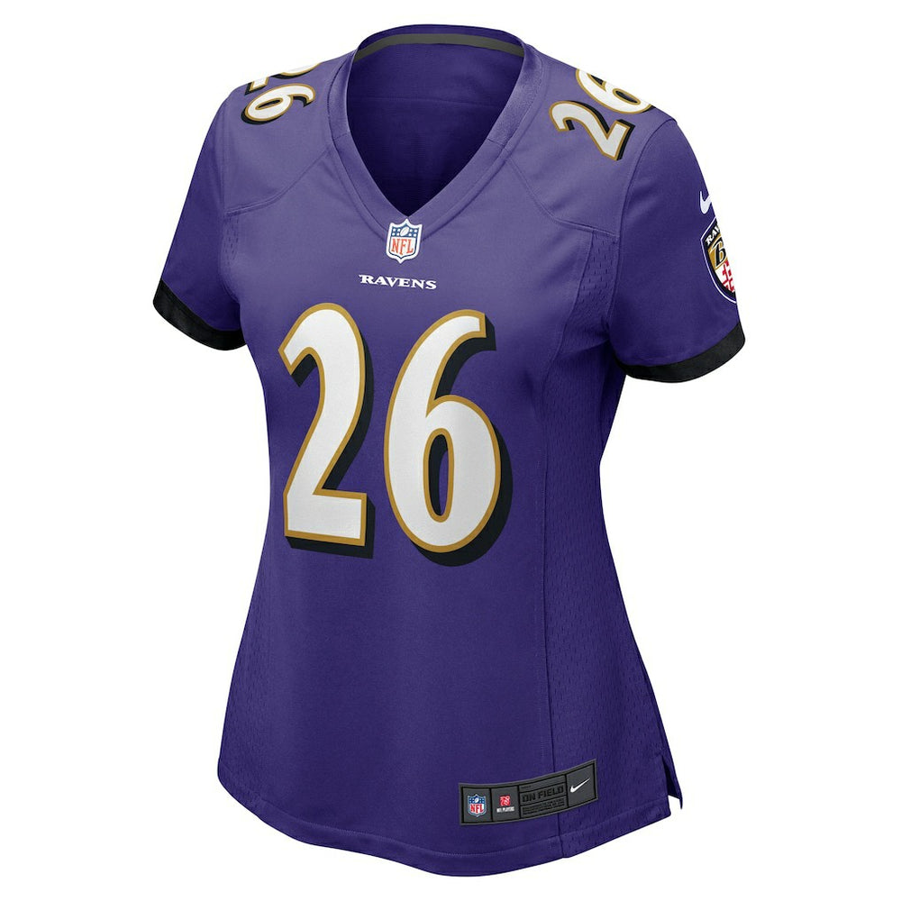 Nike Rasheen Ali Baltimore Ravens Women's Game Jersey Purple