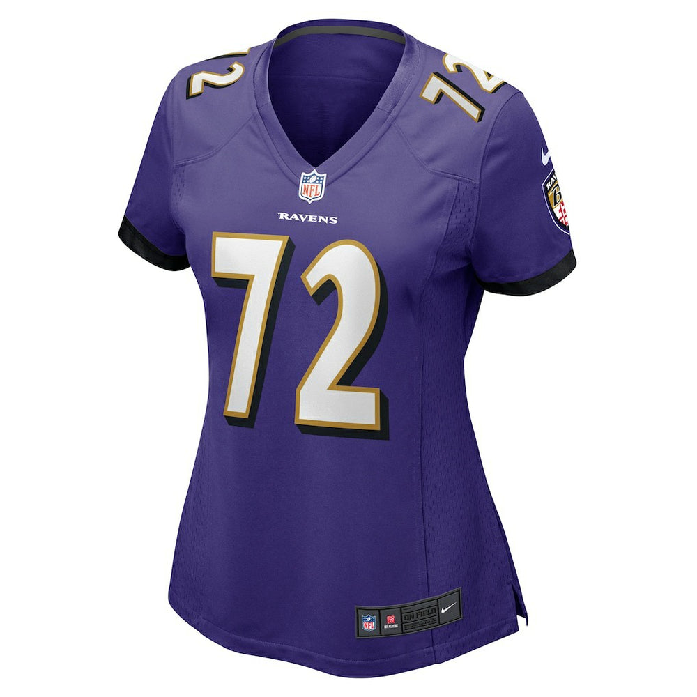 Nike Andrew Vorhees Baltimore Ravens Women's Game Jersey Purple