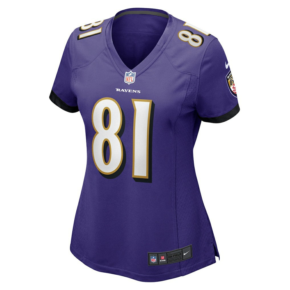 Nike Devontez Walker Baltimore Ravens Women's Game Jersey Purple