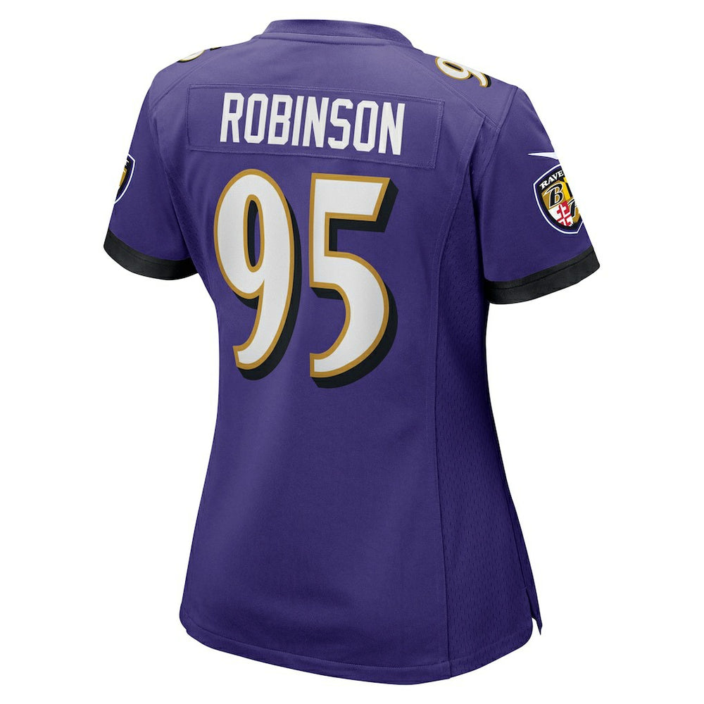 Nike Tavius Robinson Baltimore Ravens Women's Game Jersey Purple