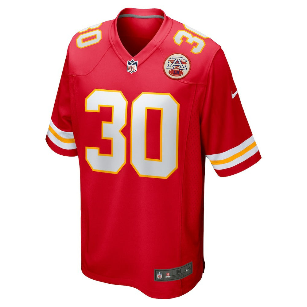 Nike Chris Roland-Wallace Kansas City Chiefs Game Jersey Red