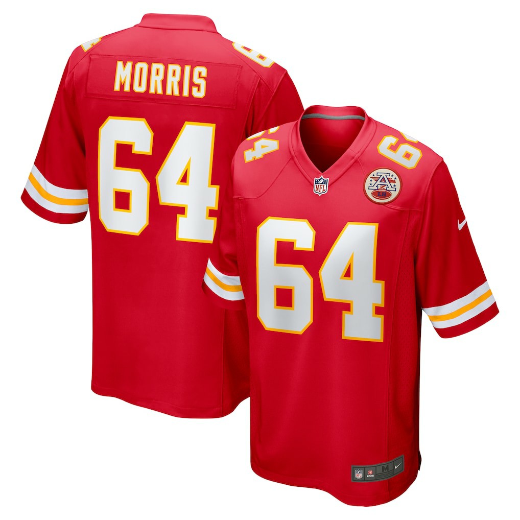 Nike Wanya Morris Kansas City Chiefs Game Jersey Red