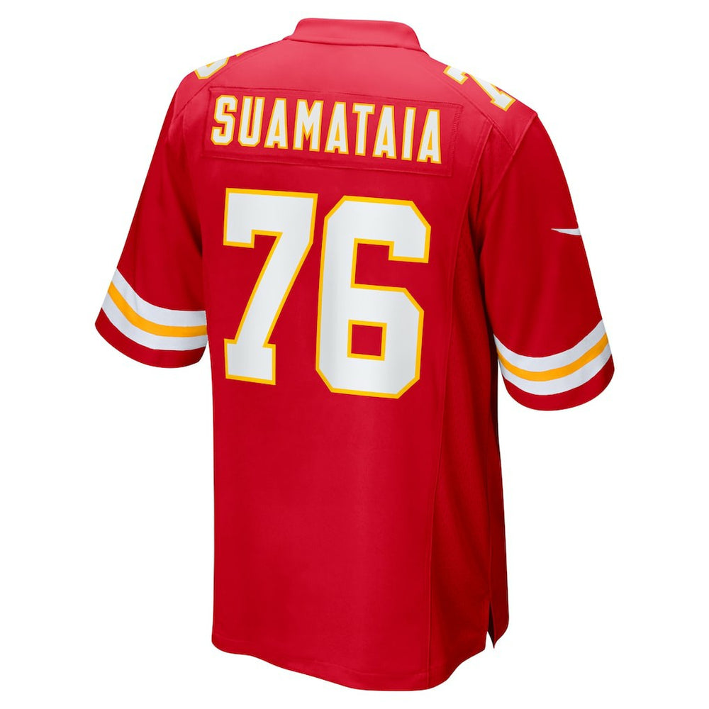 Nike Kingsley Suamataia Kansas City Chiefs Game Jersey Red