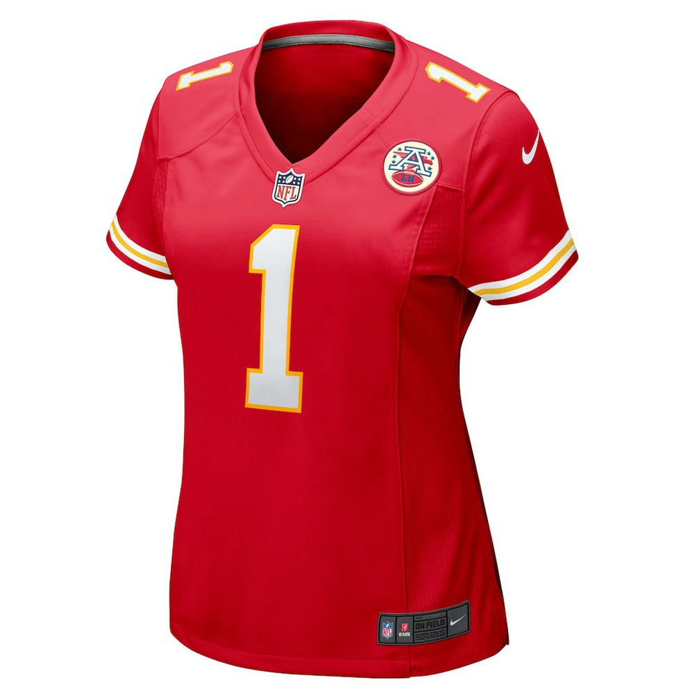 Nike Xavier Worthy Kansas City Chiefs Women's Game Jersey Red