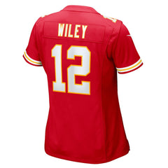Nike Jared Wiley Kansas City Chiefs Women's Game Jersey Red