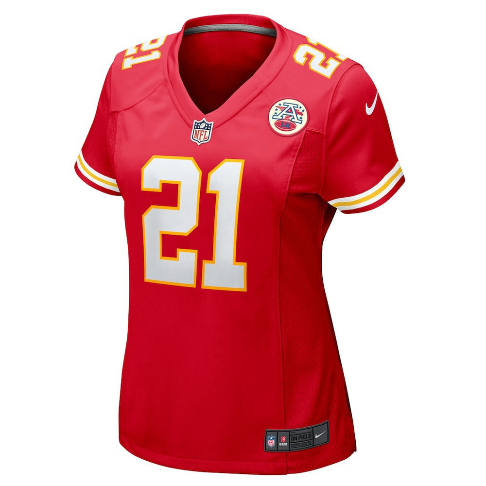 Nike Jaden Hicks Kansas City Chiefs Women's Game Jersey Red