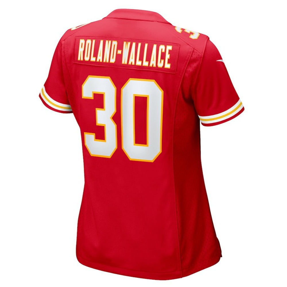Nike Chris Roland-Wallace Kansas City Chiefs Women's Game Jersey Red