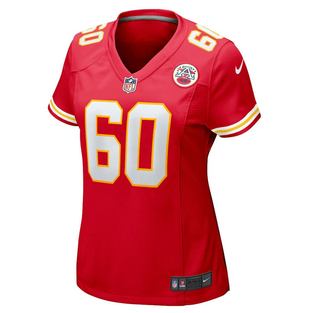 Nike Hunter Nourzad Kansas City Chiefs Women's Game Jersey Red