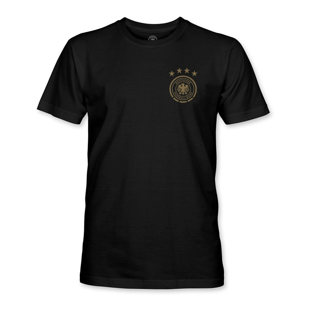 Germany National Team 1863FC Mono Badge T-Shirt Black