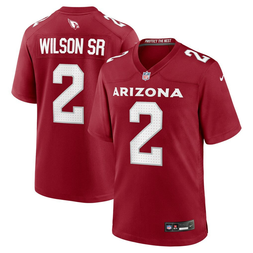 Nike Mack Wilson Sr. Arizona Cardinals Team Game Jersey Cardinal