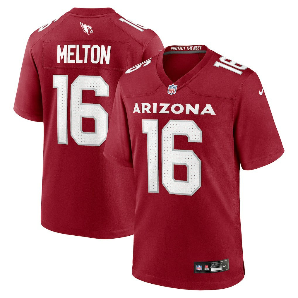 Nike Max Melton Arizona Cardinals Team Game Jersey Cardinal