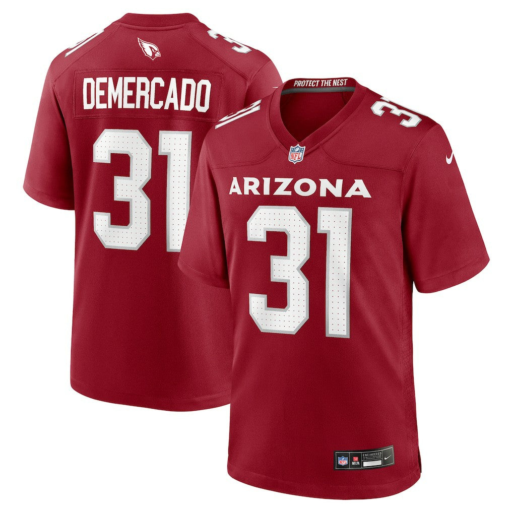 Nike Emari Demercado Arizona Cardinals Team Game Jersey Cardinal